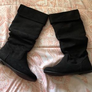 Black Below Knee boots